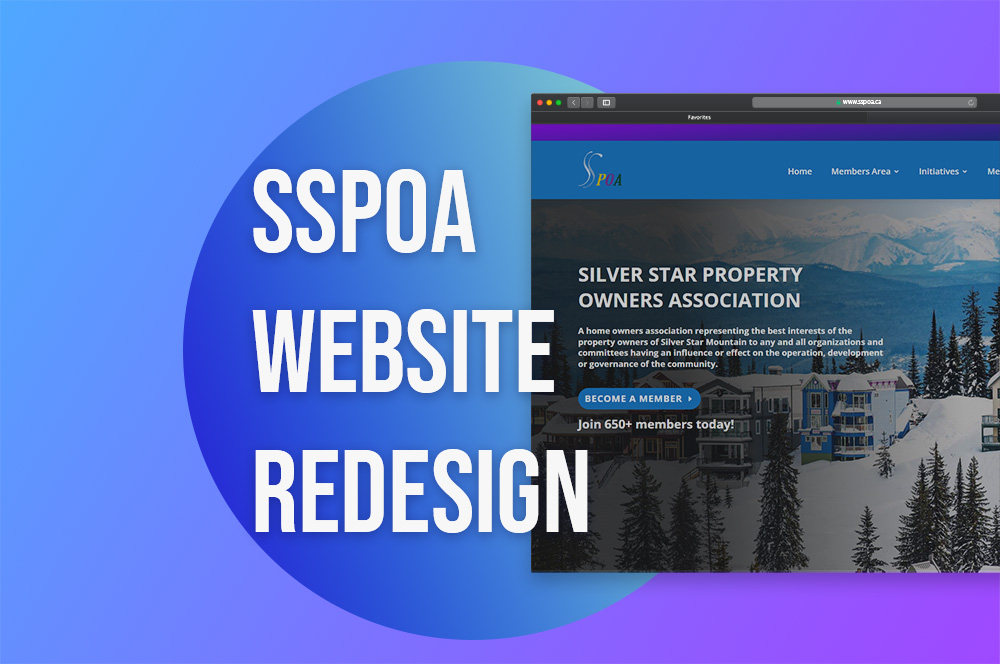SSPOA Website Redesign